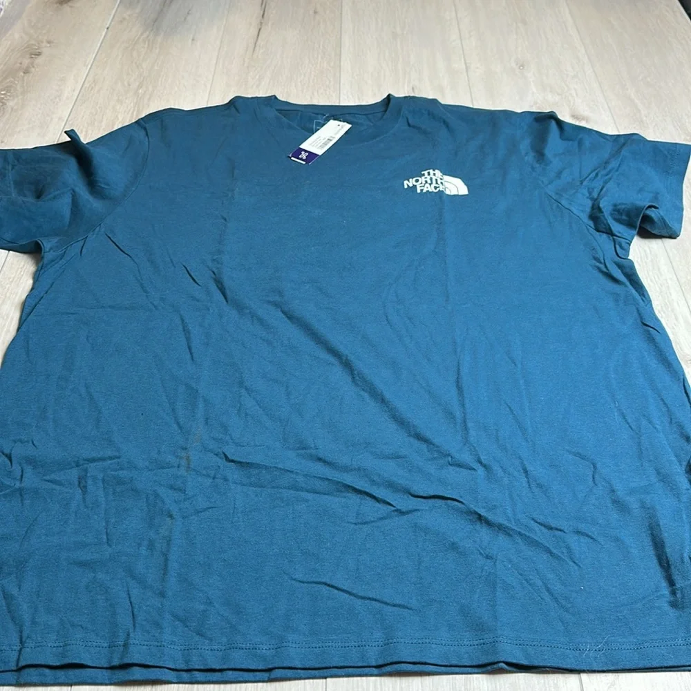 The North Face‎ Box NSE Tee Teal Green XXL New With Tags